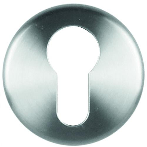 Cilinderrozet Mat Chroom 55mm rond per paar