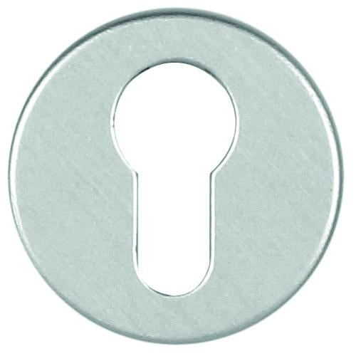 Cilinderrozet Aluminium  50mm rond per paar